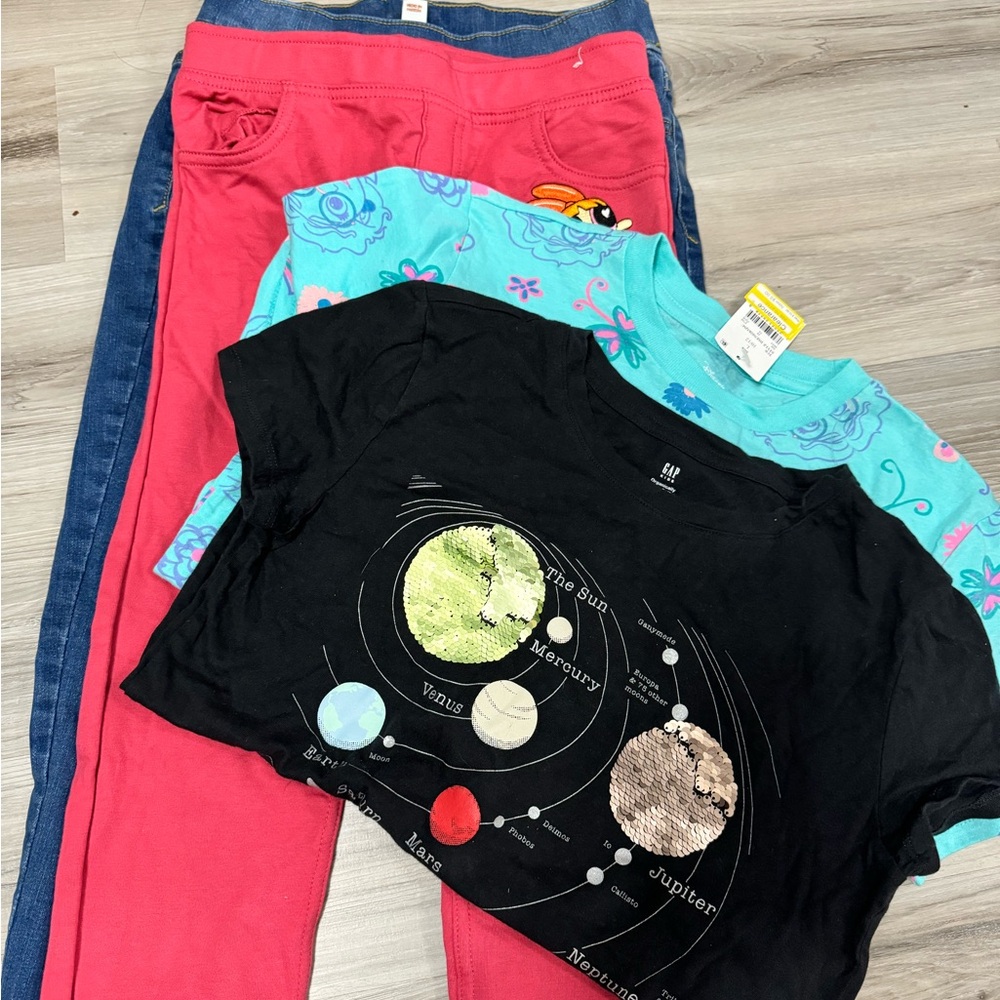 Jeans and shirt back to school bundle kids size: 12